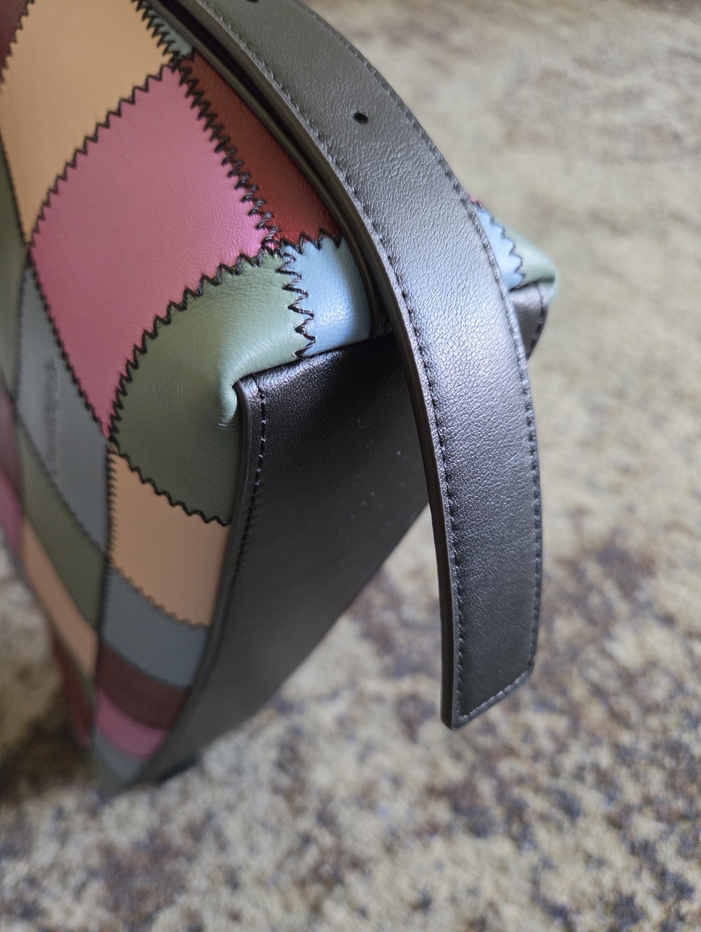 Coachtopia Multicolor Alter Ego Patchwork Leather Shoulder Bag - Picture 13 of 16